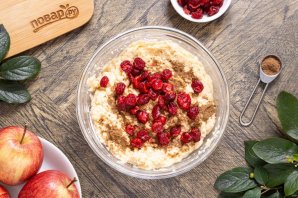 Постные яблочные кексы