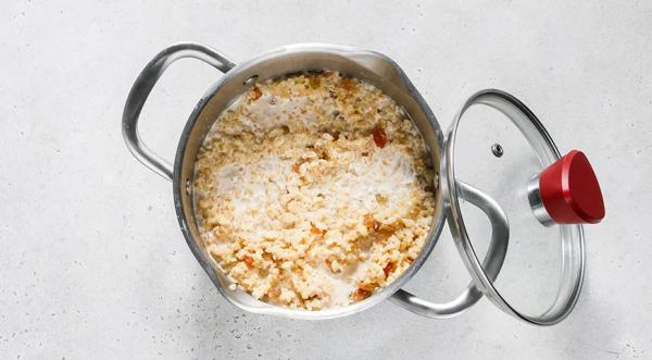 Каша из булгура на молоке, пошаговый рецепт с фото на 499 ккал