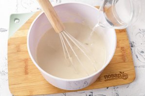 Блины с дырочками на кефире