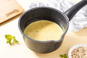 Овсянка с куркумой