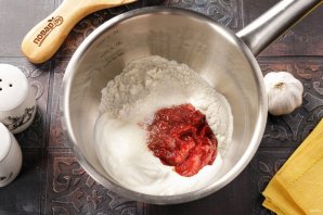 "Гнезда" с фаршем