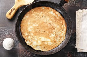 Блины на соде