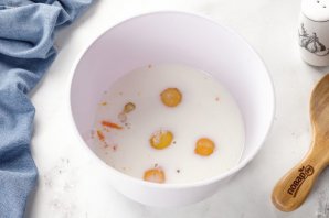 Пышный омлет в аэрогриле