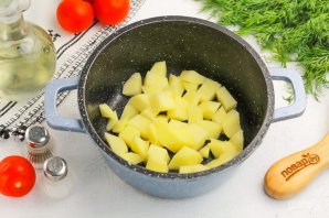 Суп из красной рыбы