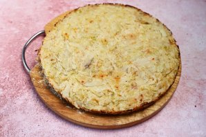 Постная запеканка из капусты