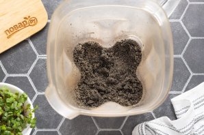 Паста тахини из черного кунжута