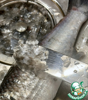 Кефаль. В духовке