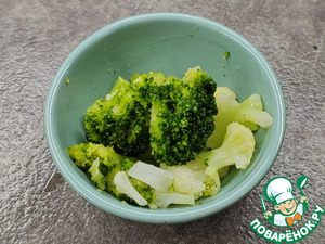 Рыбные котлеты на пару с гарниром