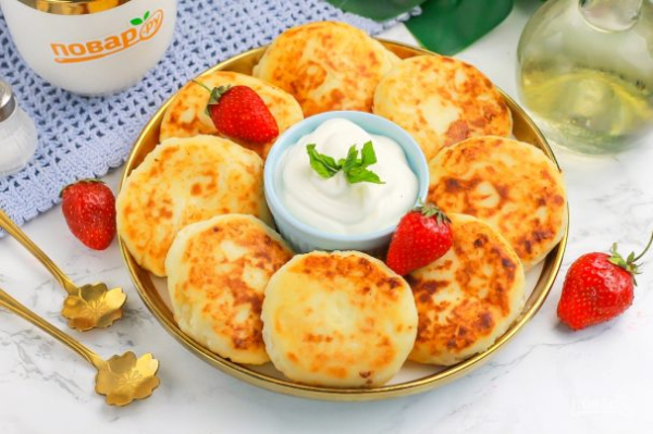 Вкусные сырники Вкусные сырники