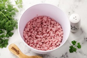 Салат "Пасхальный венок" Салат "Пасхальный венок"