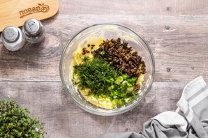 Постные фаршированные грибы