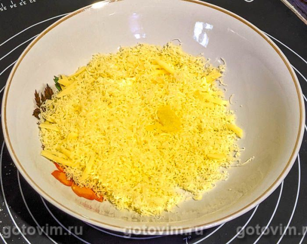 Заварное сырное печенье