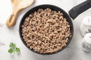 Запеканка с фаршем в аэрогриле