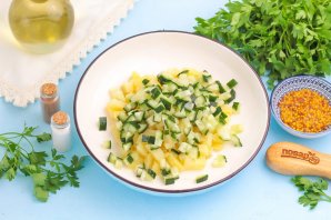 Окрошка постная