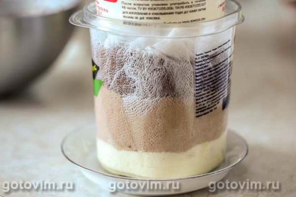 Заварная творожная пасха «Три шоколада» Заварная творожная пасха «Три шоколада»