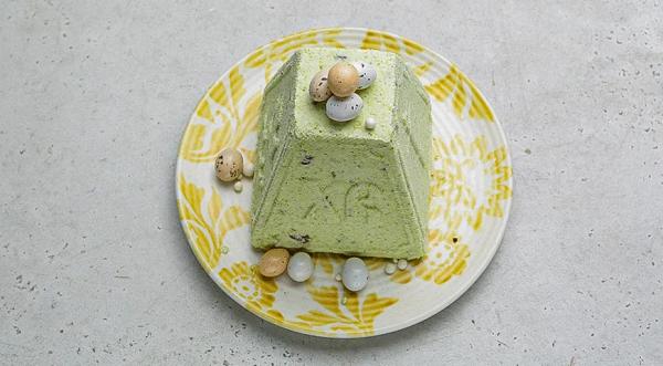 Муссовая фисташковая пасха, пошаговый рецепт с фото на 1235 ккал