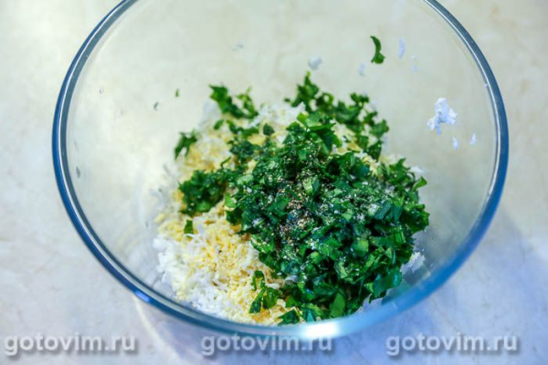 Яичный паштет с черемшой