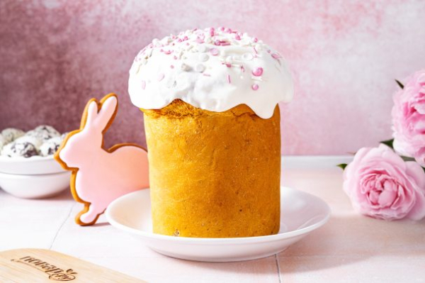 Глазурь для кулича без яиц Глазурь для кулича без яиц