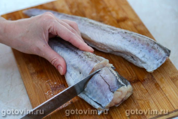 Минтай в томате 