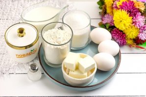 Бисквитный торт с кремом из сгущенки