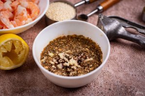 Креветки в соевом соусе