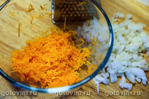 Оладьи с мясным фаршем и тыквой Оладьи с мясным фаршем и тыквой