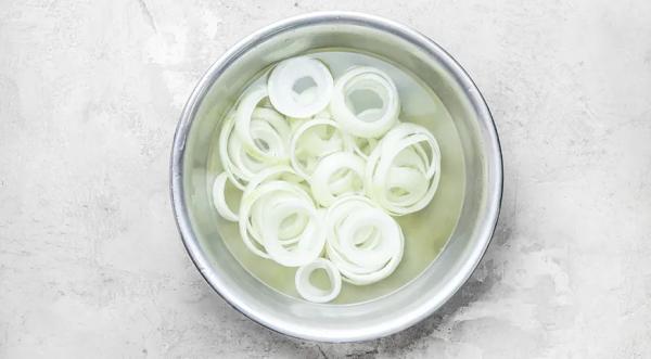 Луковые кольца в аэрогриле, пошаговый рецепт с фото на 367 ккал