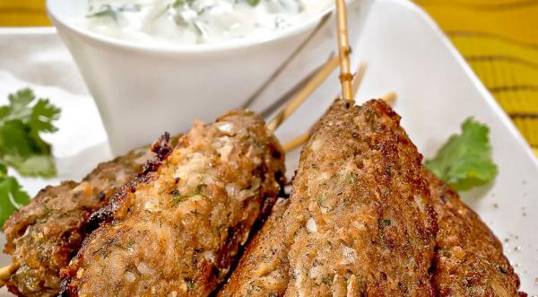 Кебаб с йогуртом, пошаговый рецепт с фото