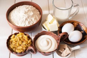 Кулич на сметане Кулич на сметане