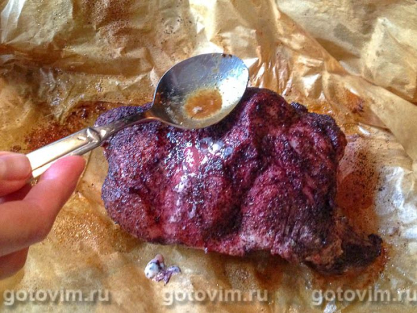 Свинина, запечённая с сумахом и кайенским перцем