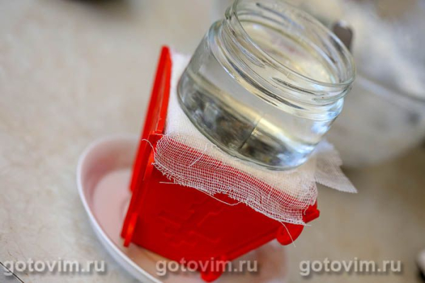 Творожная пасха с банановым кремом