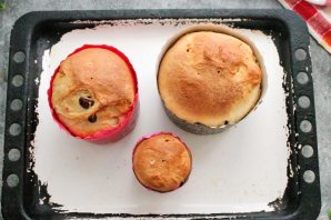 Кулич на топленом молоке