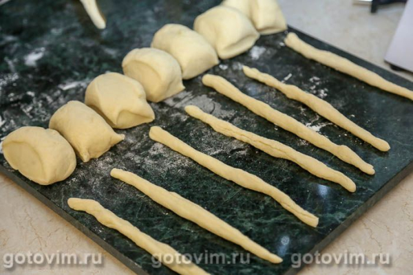 Булочки с лимонной начинкой