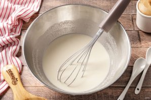 Блины на минеральной воде