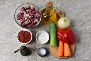 Куриные сердечки