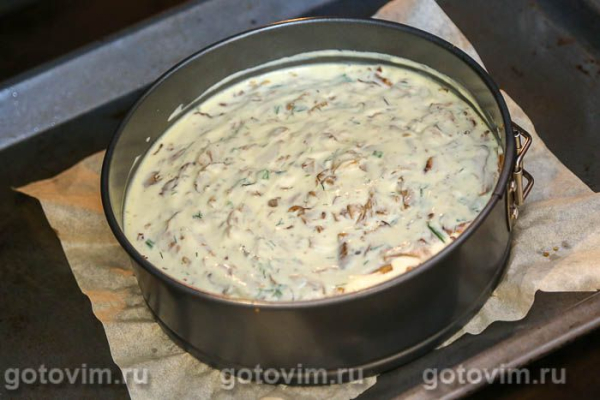 Чизкейк с лисичками