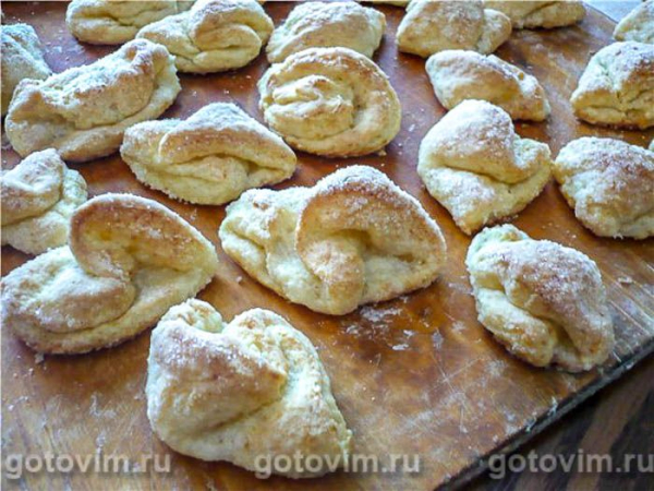 Творожное печенье «Шапочки» (или Треугольники) Творожное печенье «Шапочки» (или Треугольники)