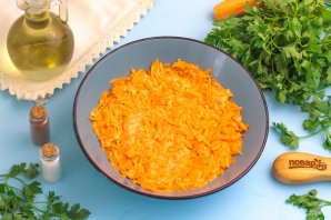 Постные морковные оладьи Постные морковные оладьи