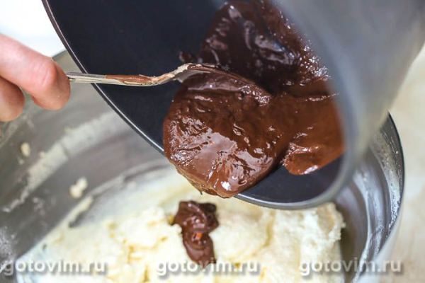 Заварная творожная пасха «Три шоколада» Заварная творожная пасха «Три шоколада»