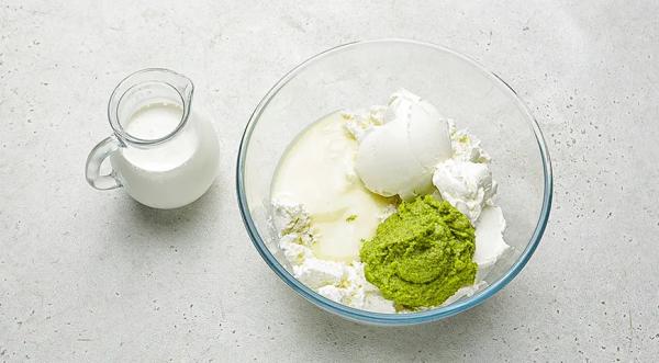 Муссовая фисташковая пасха, пошаговый рецепт с фото на 1235 ккал