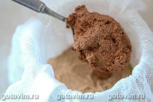 Заварная творожная пасха «Три шоколада» Заварная творожная пасха «Три шоколада»