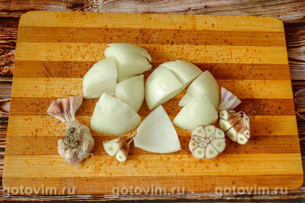 Отварной подчеревок в пряностях 