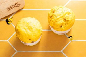 Кулич без яиц Кулич без яиц