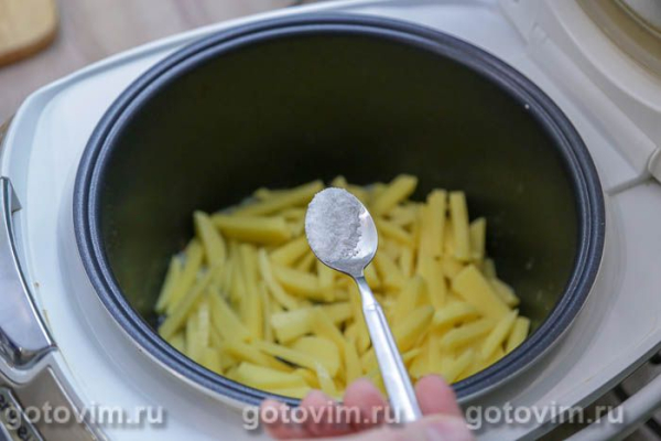 Жареная картошка в мультиварке