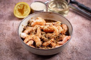 Креветки в соевом соусе