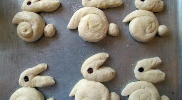 Пасхальные зайцы, пошаговый рецепт с фото от автора Лейсанка Гафарова