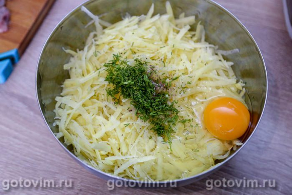 Филе иваси в картофельной шубке (в мультиварке)