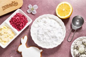 Сахарная глазурь для кулича