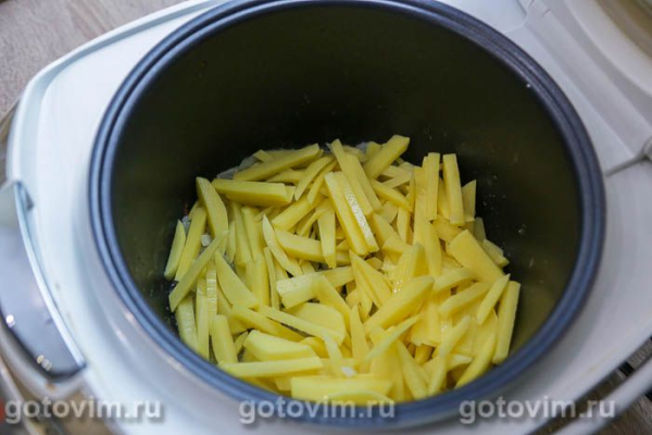 Жареная картошка в мультиварке