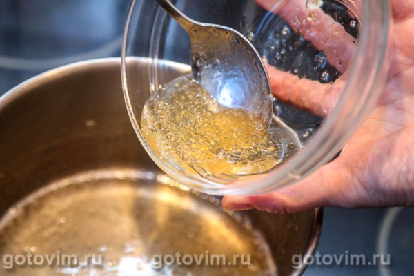 Глазурь на желатине без яиц